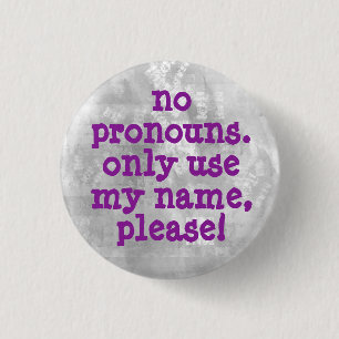 Keine Pronomen/Name nur Button