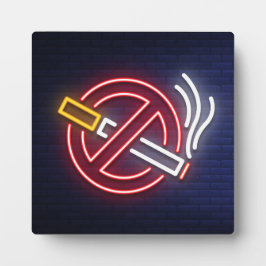 KEINE RAUCHERPLATTE FOTOPLATTE