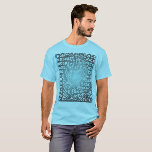 Keine Raum-Typografie-Kunst T-Shirt