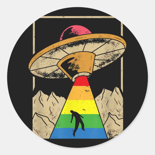 Keine Regeln LGBT Pride Genderqueer Copy Runder Aufkleber (Vorderseite)