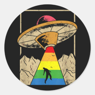 Keine Regeln LGBT Pride Genderqueer Copy Runder Aufkleber