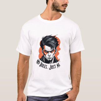 Keine Regeln nur ich kühne schlechte Boy Graphic T T-Shirt