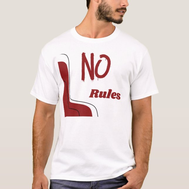 Keine Regeln Socken  T-Shirt (Vorderseite)