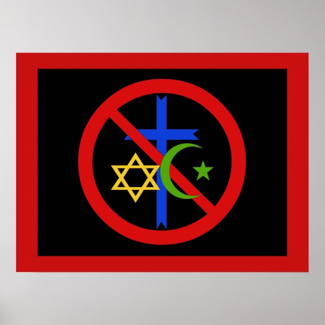 Keine Religion Poster (Vorne)