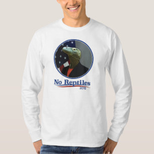 Keine Reptilien 2016, Hillary! T-Shirt
