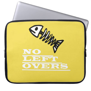 Keine Reste Fischskelett Laptop-Hülle Laptopschutzhülle