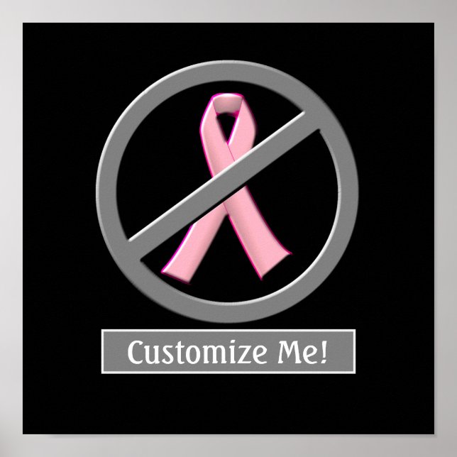 Keine rosa Ribbons mehr! Poster (Vorne)