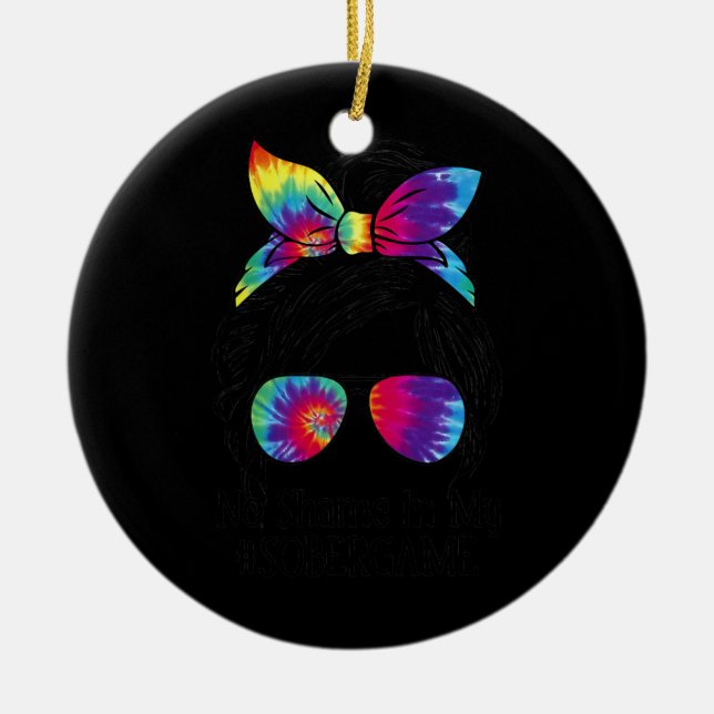 Keine Schande in meinem einfachen Spiel NA Narcoti Keramik Ornament (Vorne)