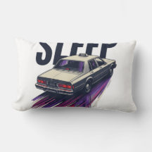 Keine-Schlaf-Retro-Motel-Kissenhülle für Rückenkis