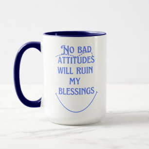 Keine schlechte Einstellung wird... Tasse