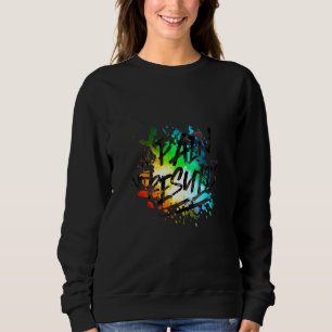 Keine Schmerzen, keine Ergebnisse Bodybuilding-Tra Sweatshirt