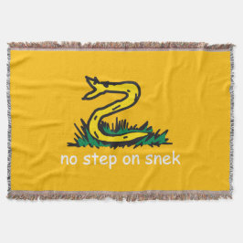 Keine Schritte auf snek memes Gadsden parody SnekR Decke