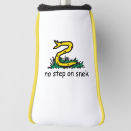Keine Schritte auf snek memes Gadsden parody SnekR Golf Headcover