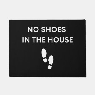 Keine Schuhe im Haus, Hausordnung, Türmatte
