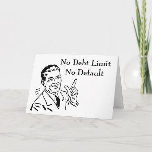 Keine Schulden, kein Standard Karte