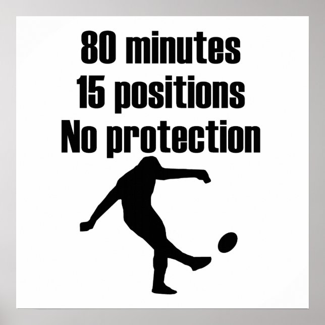 Keine Schutzvorkehrungen Poster (Vorne)