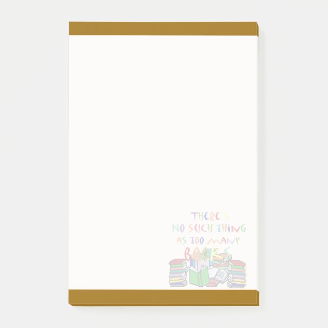 Keine solche Sache-Auch viele Bücher (Fahrwerk Post-it Klebezettel (Vorderseite)