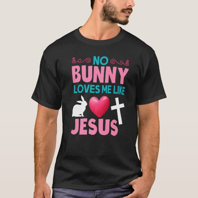 Keine sonnigen Lieben Ich mag Jesus Christlich Ost T-Shirt (Vorderseite)