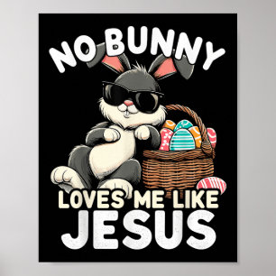 Keine sonnigen Lieben Ich mag Jesus Christliches O Poster