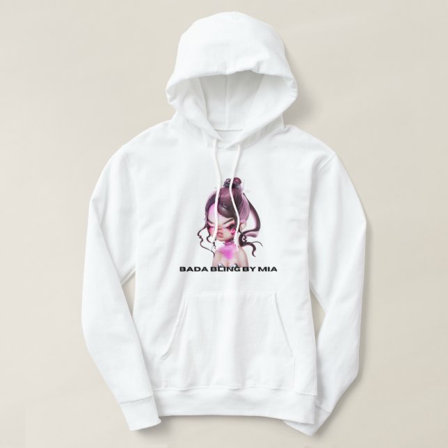 Keine Sorge BB hoodie - weiß (Design vorne)