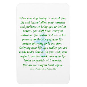 Keine Sorge - Bete und sieh mir Magnet zu