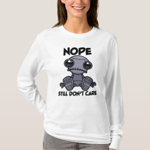 Keine Sorge für den Niedlichen Roboter T-Shirt