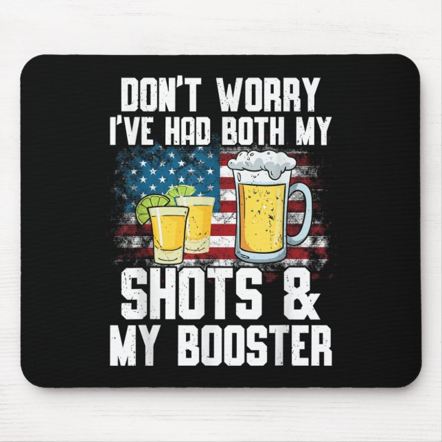 Keine Sorge, ich hatte beide Shots und Amp; Booste Mousepad (Vorne)