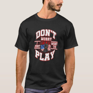 Keine Sorge, ich will nur spielen, sagt der Doberm T-Shirt