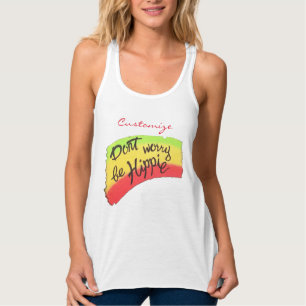 Keine Sorge, seien Sie Hippie Thunder_Cove Tank Top