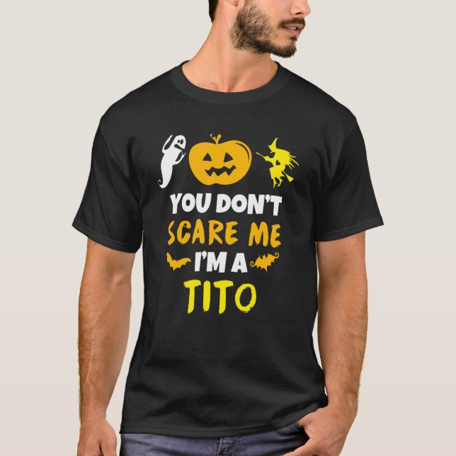 Keine Sorge, Tito Costume Halloween Lazy Easy T-Shirt (Vorderseite)