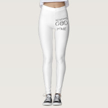 Keine Sorgen, Gott Hat Mich Leggings ✝️ | Glaube-I