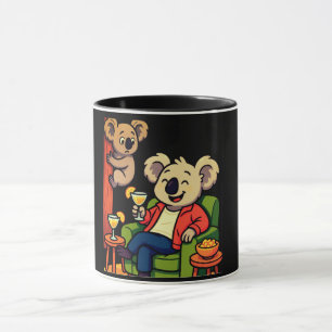 Keine Sorgen, nur Schlucke Tasse