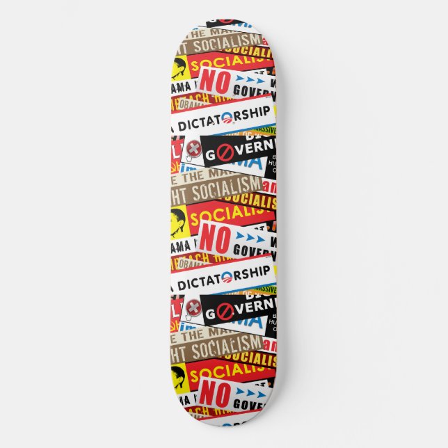 Keine sozialistische Propaganda Skateboard (Vorderseite)
