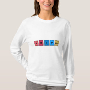 Keine Spam Periodic-Tabelle T-Shirt
