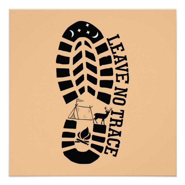 Keine Spur verlassen Poster (Vorderseite)