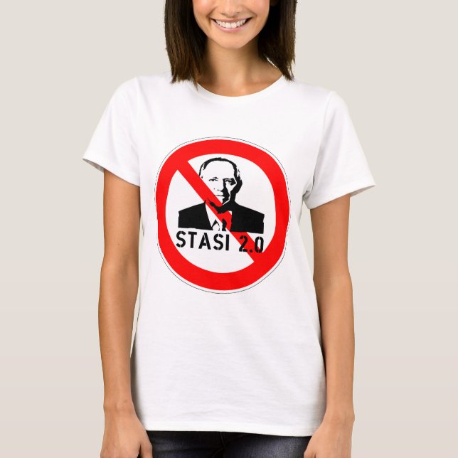 Keine Stasi 2,0 T-Shirt (Vorderseite)