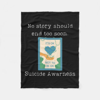 Keine Story sollte zu bald Selbstmordbewusstsein b Fleecedecke