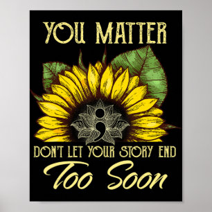 Keine Story sollte zu bald Selbstmordbewusstsein S Poster
