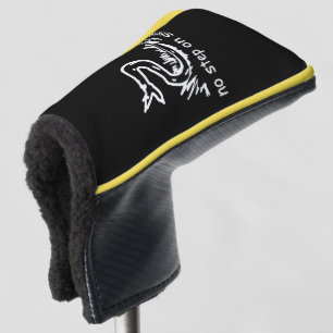 Keine Stufe auf Snek-Meme Gadsden-Parodie SnekRigh Golf Headcover