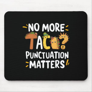 Keine Tacos-Zeichenkette mehr S-Sticker2 Mousepad