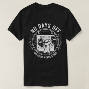 Keine Tage frei - die Windkraft hält den Fitnessra T-Shirt