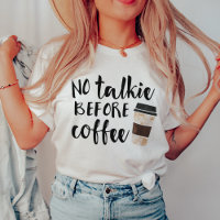 Keine Talkie vor Kaffeelichie