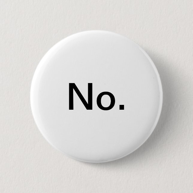 Keine Taste Button (Vorderseite)