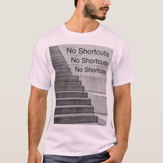 Keine Tastenkombinationen - Minimalistisches Motiv T-Shirt