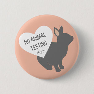 Keine Tierversuche Button