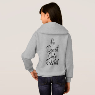 Keine Todes nur Wiedergeburt KIDS PULLOVER HOODIE