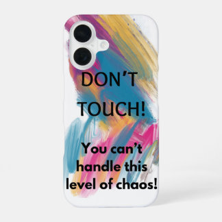 Keine Touch iPhone 16 Hülle