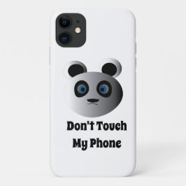 Keine Touch Mein Telefon-Panda-Cover iPhone 11 Hül Case-Mate iPhone Hülle