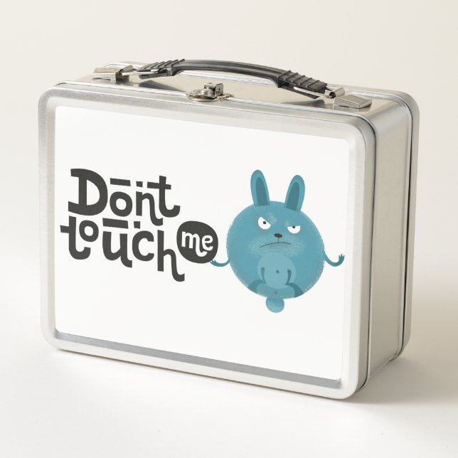 Keine Touch Metall Brotdose (Vorderseite)