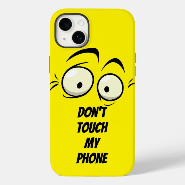 Keine Touch Yellow iPad Case & Skin (Rückseite)